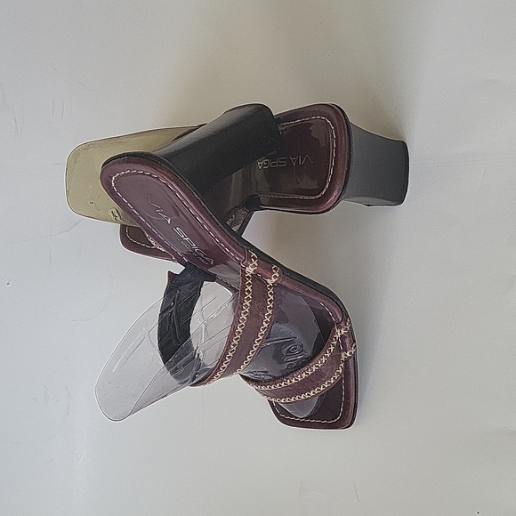 Via Spiga women's sandals shoes brown leather size 10M - Picture 12 of 13